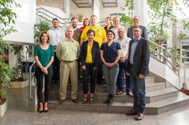 Teilnehmerinnen und Teilnehmer des Austauschs in Koblenz am 21. August 2018