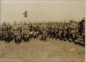 Wilhelm II. besucht die Heeresgruppe Mackensen