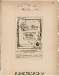 Faksimile der Ernennungsurkunde Kaiser Wilhelms II. für Mataafa Josefo