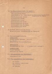 Fortsetzung der Teilnehmerliste zum Empfang am 13. September 1949