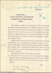 Protokoll der sowjetischen Forderungen 27.9.1929 (Seite 1)