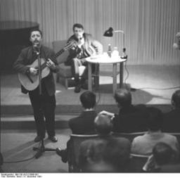 Abend mit jungen Lyrikern in der Akademie der Künste zu Berlin, 11.12.1962