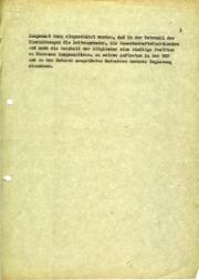 Information des Zentralvorstands des Büros des Präsidiums der Gewerkschaft Kunst vom 22. November 1976