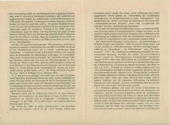 Gedruckte Partei-Information Nr. 146 (1976/7) zur Aberkennung der Staatsbürgerschaft für Wolf Biermann