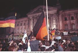 Feier zum Tag der deutschen Einheit am 3. Oktober 1990