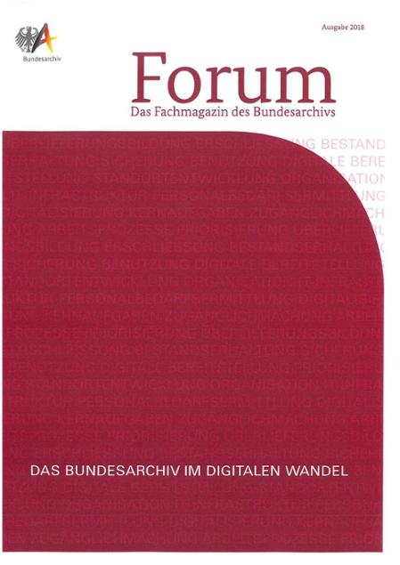 Deckblatt des Forum 2018