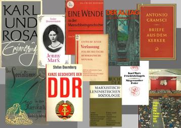 Publikationen aus dem Karl Dietz Verlag Berlin. Der Dietz-Verlag war der zentrale Parteiverlag der SED