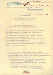 Verwaltungsabkommen zwischen der Bundesrepublik und Tanganjika, Juli 1964