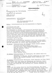 Situationsbericht der Beratergruppe über die Militärrevolte in Nigeria, Januar 1966