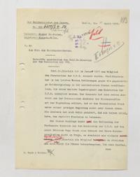 Entlassung Albert Einsteins aus dem Kuratorium der Physikalisch-technischen Reichsanstalt, April 1933