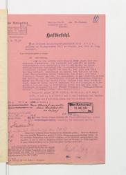 Haftbefehl des Amtsgerichts Berlin gegen Otto Wels, 11. Januar 1934