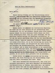Rede Bundeskanzler Adenauers am 25. März 1957 in Rom (Seite 1)