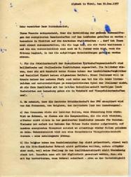 Schreiben Walter Hallsteins an Bundeskanzler Adenauer (Seite 1)