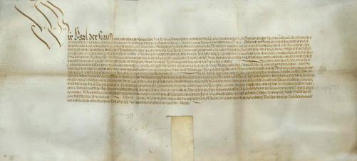 Urkunde Kaiser Karls V. vom 4.6.1537