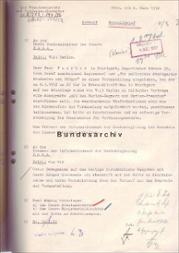 Der Staatssekretär des Bundeskanzleramtes an den Bundesminister des Innern Schnellbrief (Entwurf) vom 4. März 1952