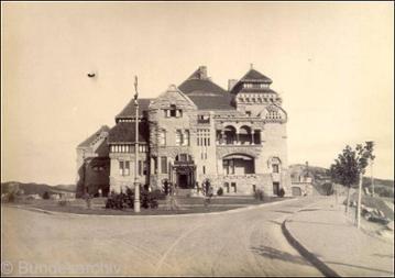 Neues Gouverneurshaus in Tsingtau, 1907