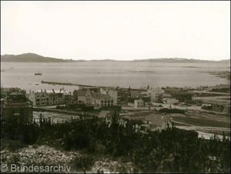 Panorama in Tsingtau 1905