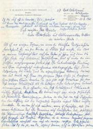 Brief von Dr. Reinold von Thadden-Trieglaff an Magnus Freiherr von Braun vom 20. August 1962, Seite 1