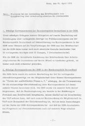 Vermerk des Referats II/1 des Bundesministeriums für innerdeutsche Beziehungen, 30. April 1973