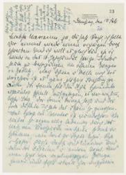 Brief an Marianne Weber vom 18. Februar 1936 (1. Seite, VS)
