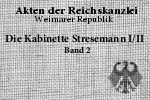 Die Kabinette Stresemann I und II. Band 2