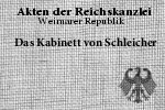 Kabinett von Schleicher 