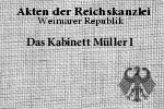Das Kabinett Müller I