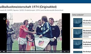 Screenshot aus dem Digitalen Lesesaal