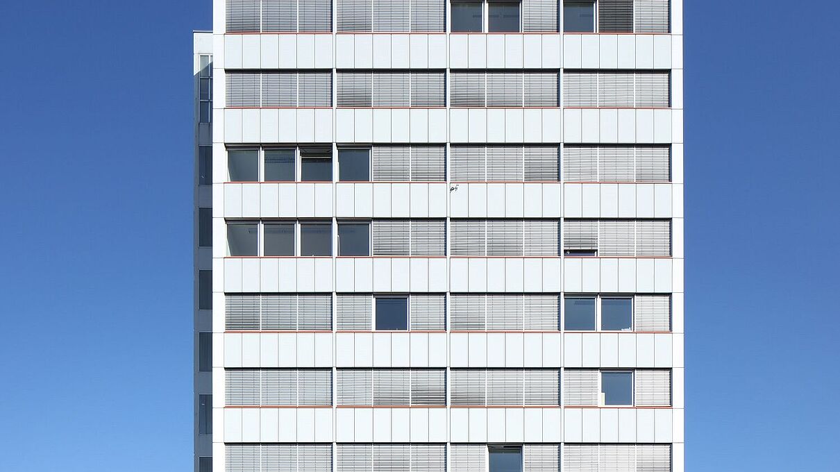 Bild Außenansicht des Bürogebäudes der Abteilung Militärarchiv des Bundesarchivs in Freiburg