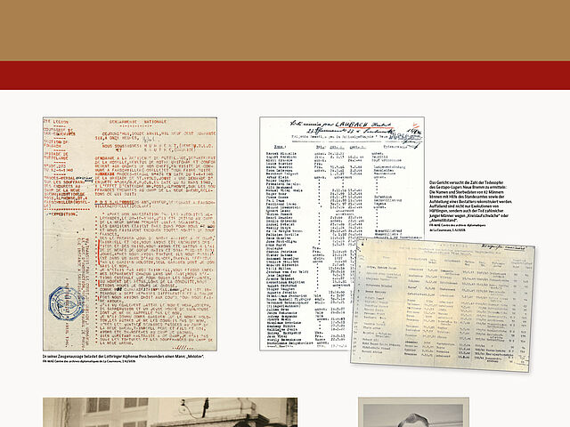 Ausstellung Rastatter Prozesse Tafel 10: „Alltag und Terror“ II