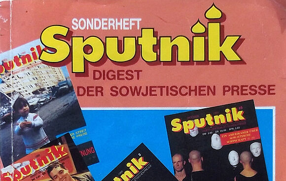 Ausschnitt vom Titelbild des Sputnik-Sonderhefts aus dem Oktober 1989