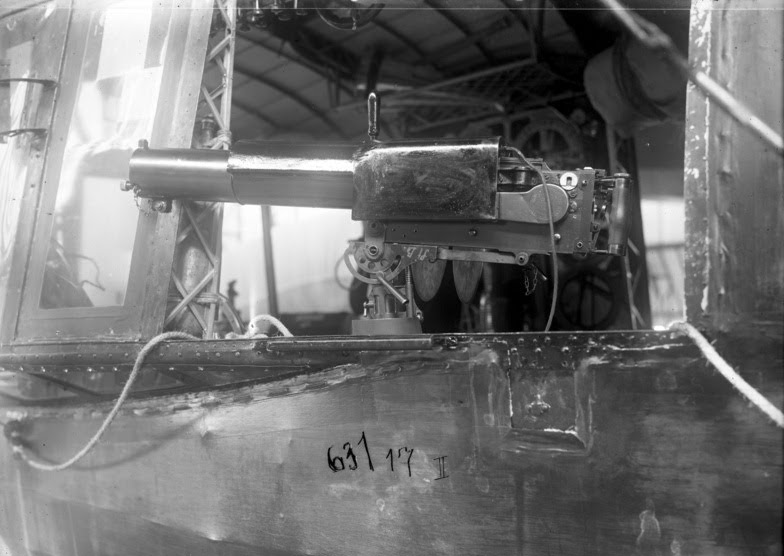 Maschinengewehr eines Luftschiffes, 1914/1918