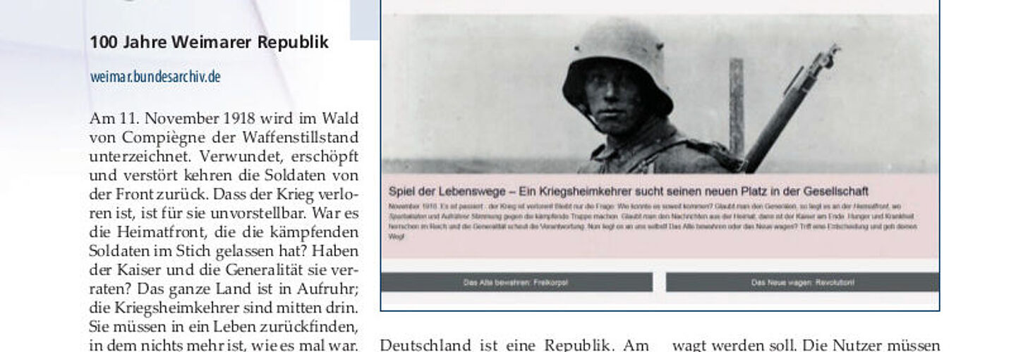 Militärgeschichte. Zeitschrift für historische Bildung, Ausgabe 4/2018, S. 25