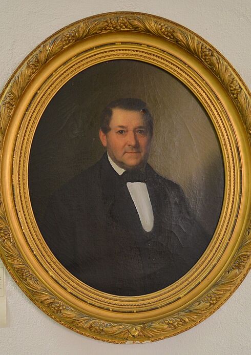 Der Paulskirchenabgeordnete Christian Widenmann Porträt des Paulskirchenabgeordneten Christian Widenmann