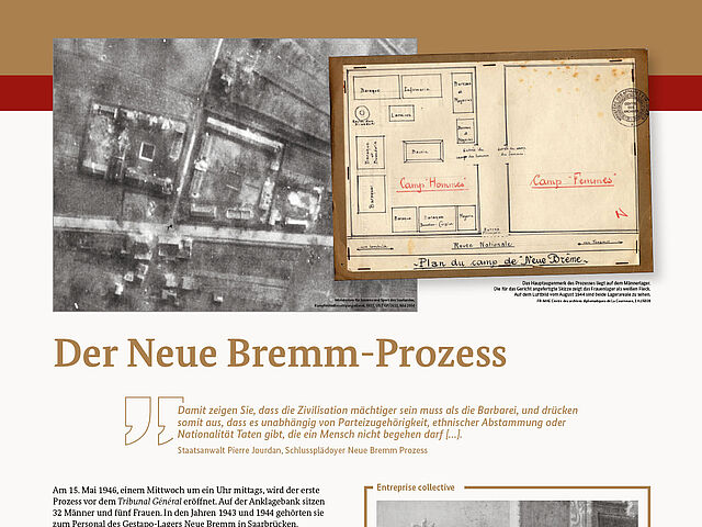 Ausstellung Rastatter Prozesse Tafel 9: „Der Neue Bremm-Prozess“