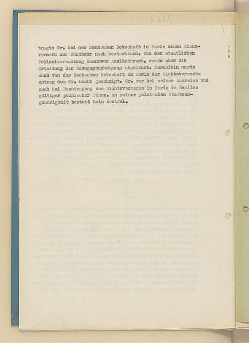 Schreiben des Chefs der Sicherheitspolizei an den Reichsminister und Chef der Reichskanzlei Hans Heinrich Lammers, 9. November 1938