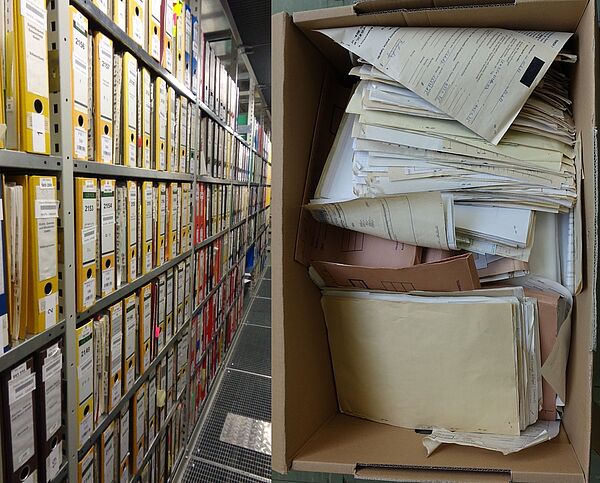 Bild von Akten der Treuhandanstalt