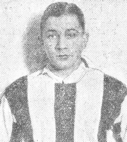 Der Eishockey-Spieler Rudi Ball im Jahr 1932