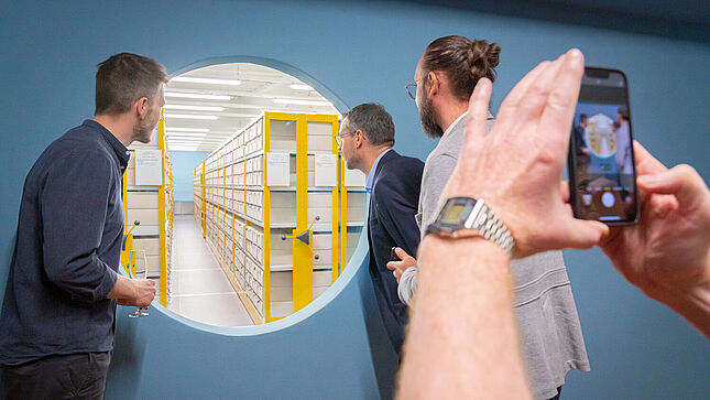 Eröffnung des neuen Archivbaus&nbsp;des Bundesarchivs-Stasi-Unterlagen-Archivs Chemnitz