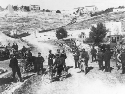Deutsche Motorradabteilung in Palästina, 1918