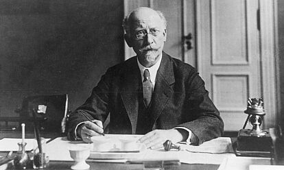 Philipp Scheidemann im Jahr 1918