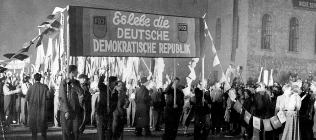 Gründung der Deutschen Demokratischen Republik am 7. Oktober 1949