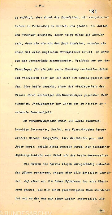 Maschinell erstelltes Schriftgut