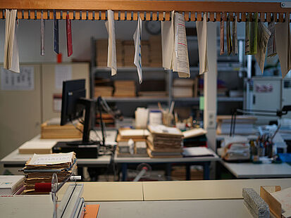 Beispielakten Restaurierungswerkstatt