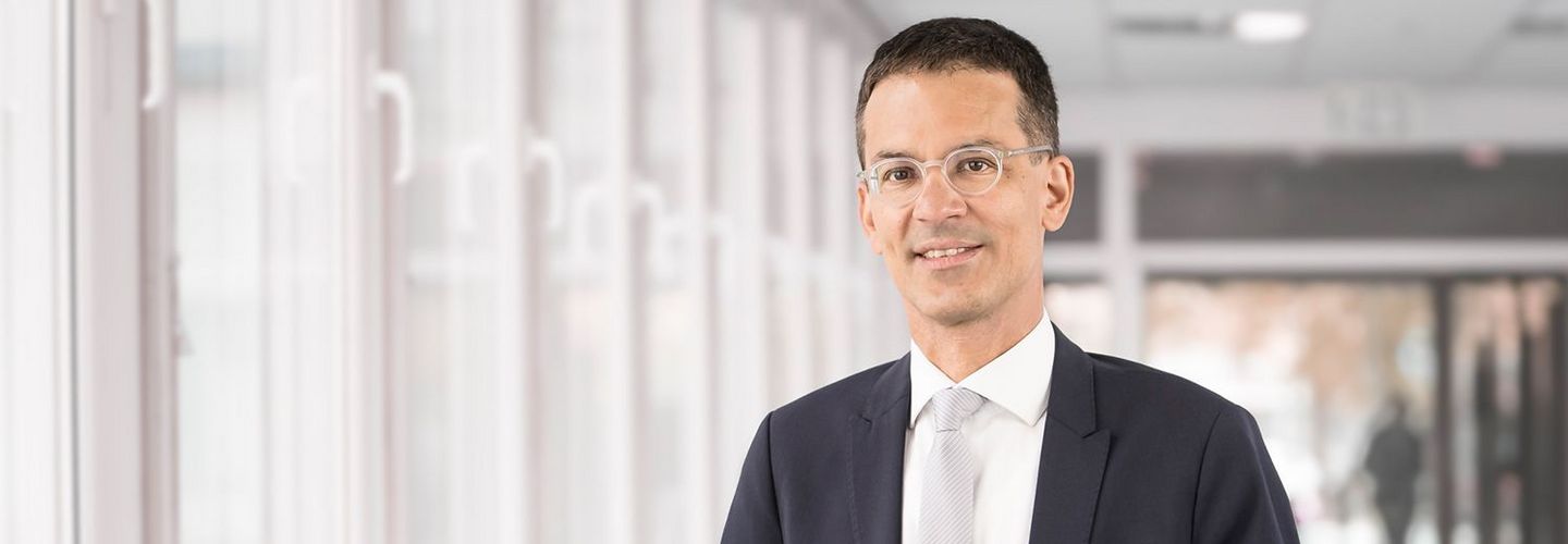 Aufnahme des Direktors Kommunikation Dr. Robin Mishra