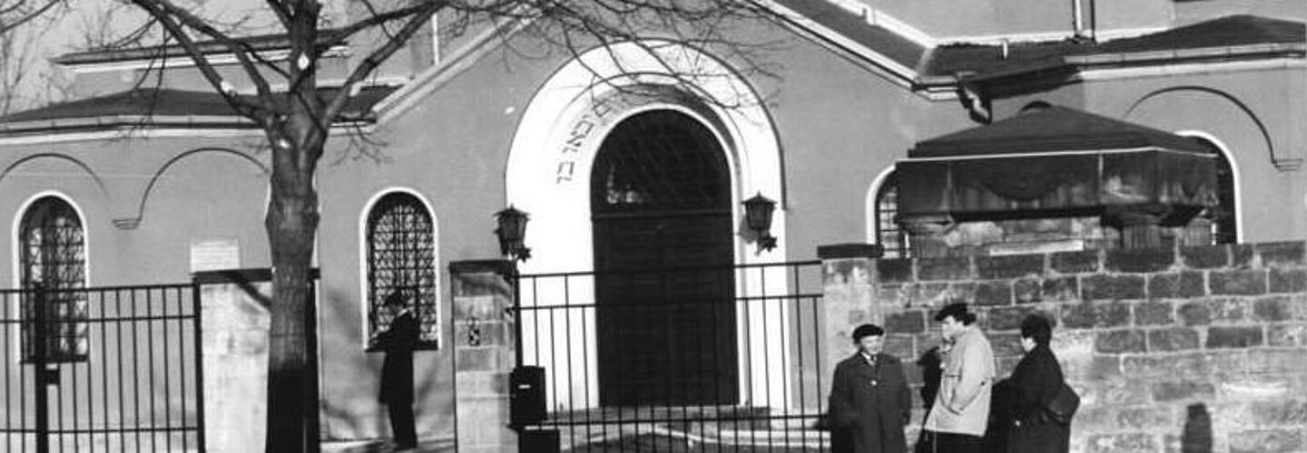 Weihung Dresdner Synagoge am 05.11.1988