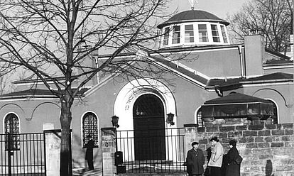 Weihung Dresdner Synagoge am 05.11.1988