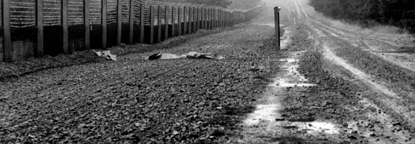 Das Bild zeigt ein Tatortfoto eines versuchten 'ungesetzlichen Grenzübertritts' im Raum Sorge