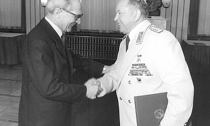 Erich Honecker und Erich Mielke, 1980