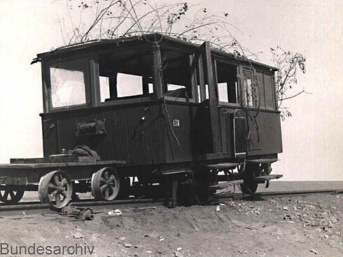 Fotografie einer Draisine